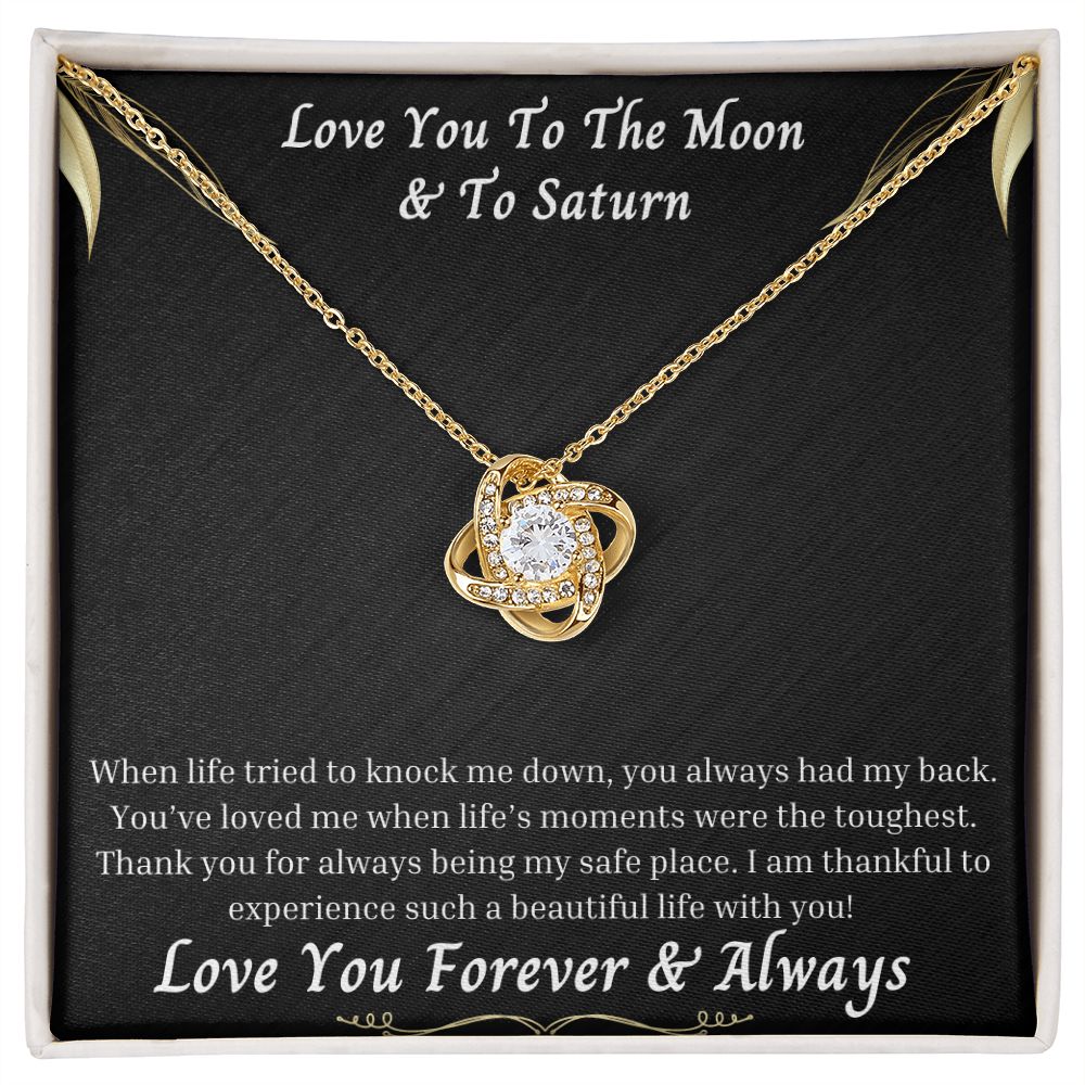 Love You To The Moon And To Saturn 010 Love Knot