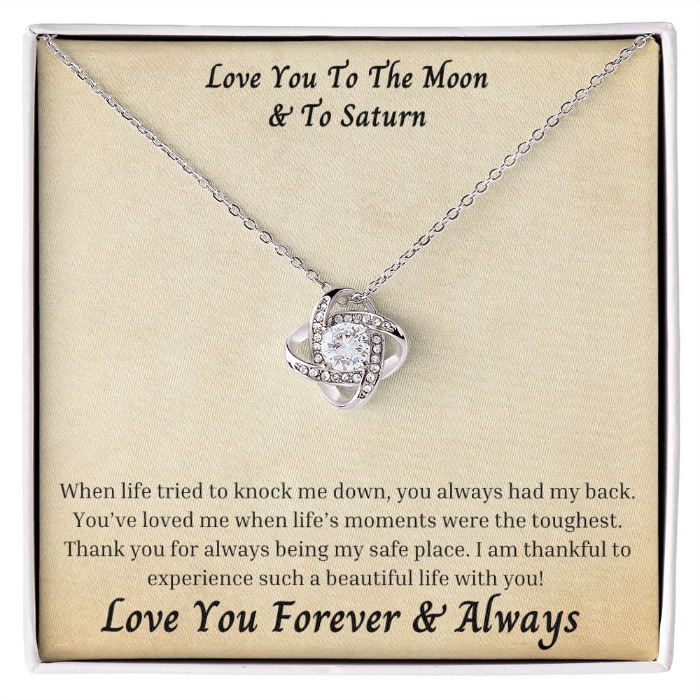 Love You To The Moon And To Saturn 008 Love Knot