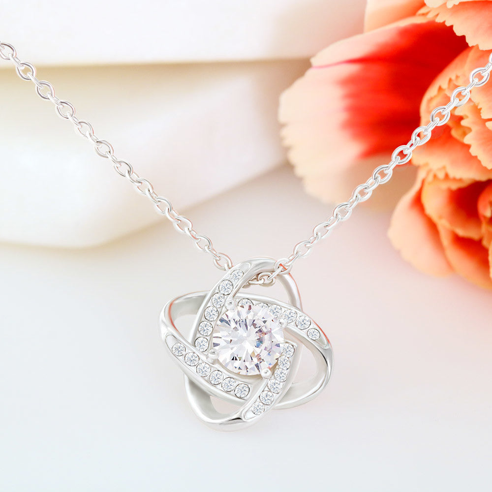 Wife - You Are My Dream Come True - Love Knot Necklace