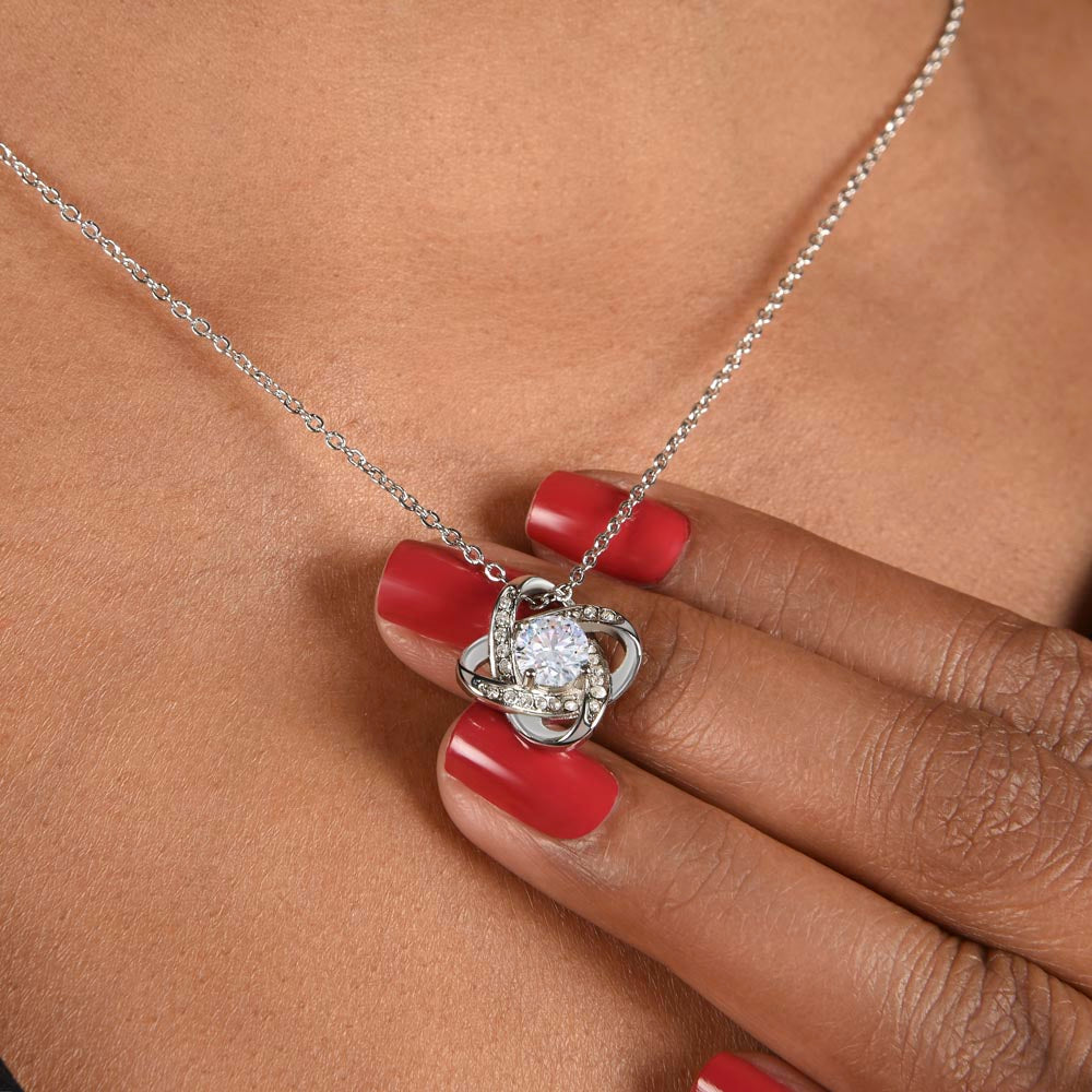 Wife - You Are My Dream Come True - Love Knot Necklace