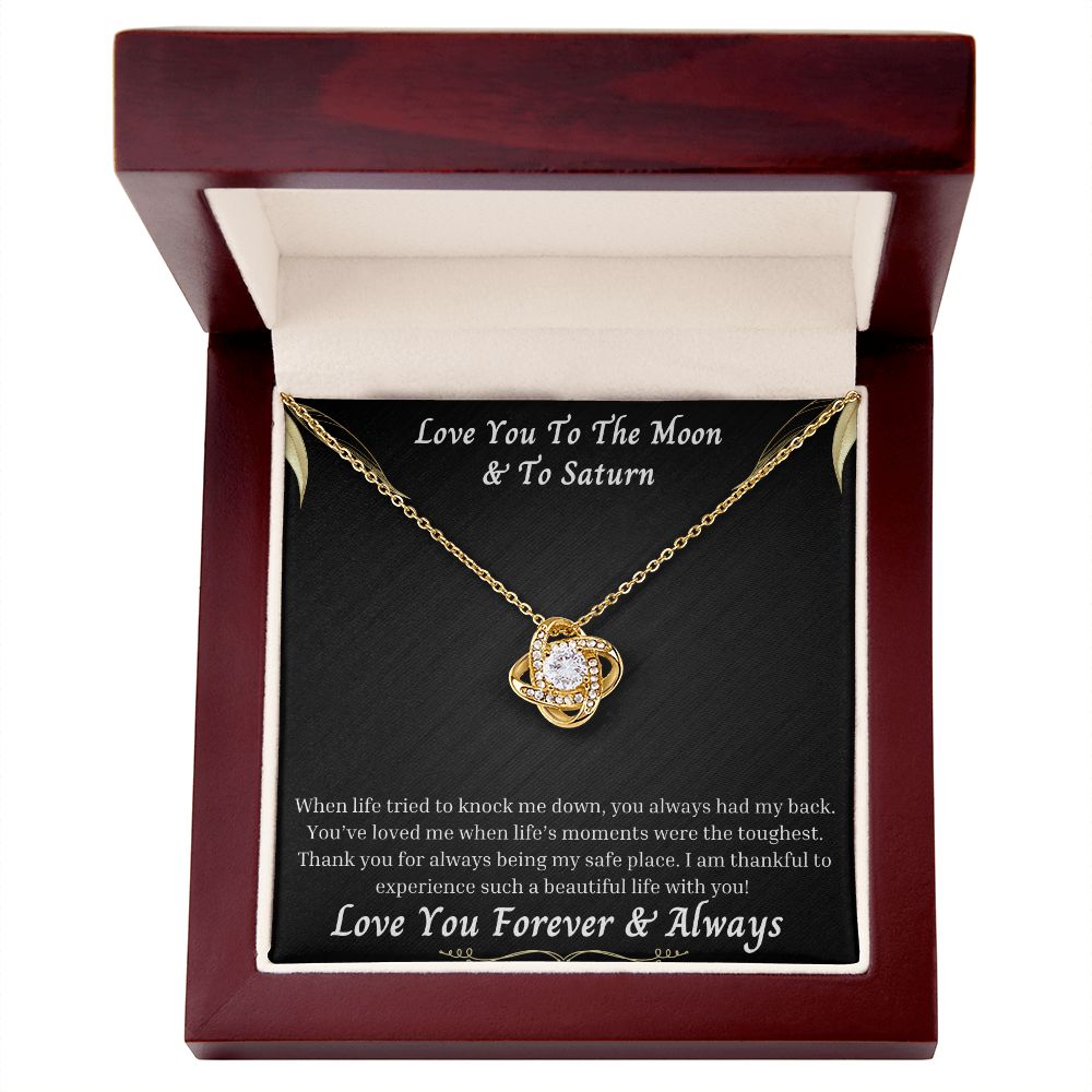 Love You To The Moon And To Saturn 010 Love Knot