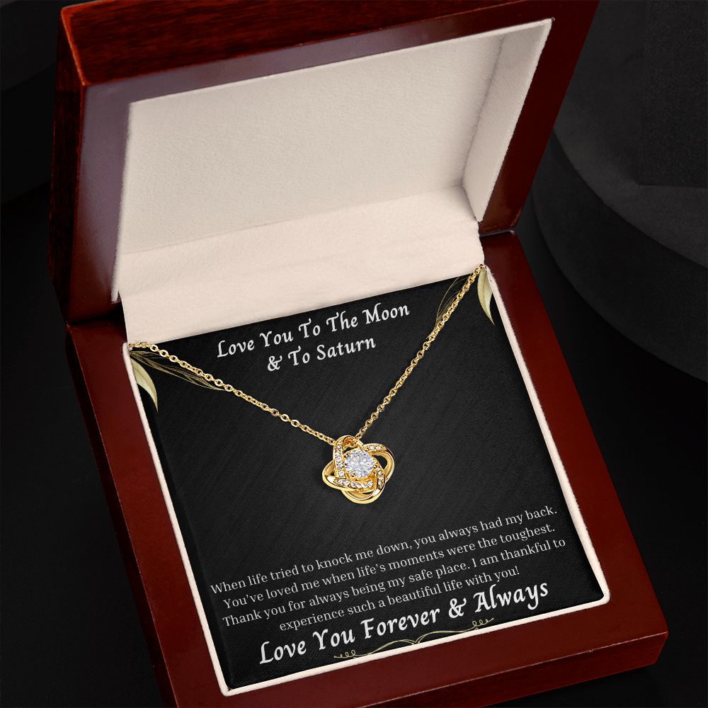 Love You To The Moon And To Saturn 010 Love Knot