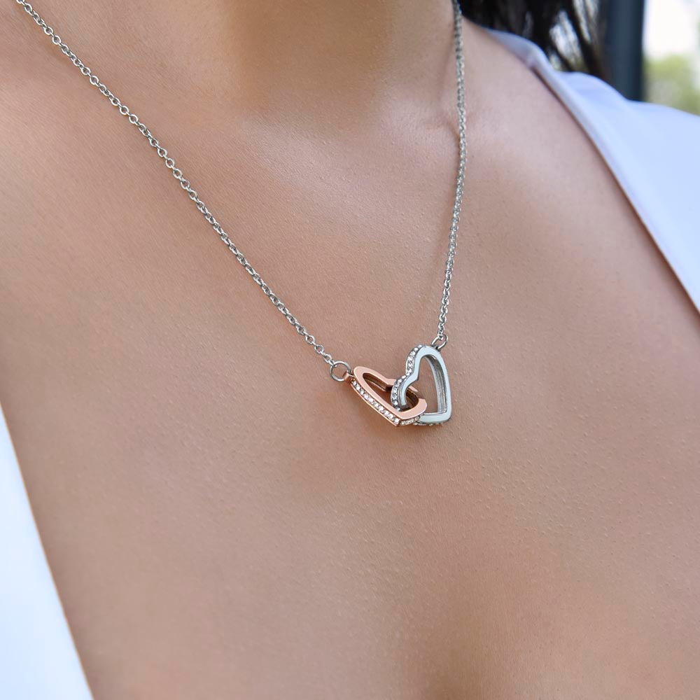 Daughter From Mom - Never Forget That I Love You - Interlocking Heart