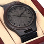 Son From Mom - You Are Unstoppable And Brave - Wooden Watch