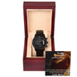 Son - I Am Proud Of You, Love Mom - Chronograph Watch