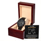 Best Friend - Worthy of Appreciation - Black Chronograph Watch