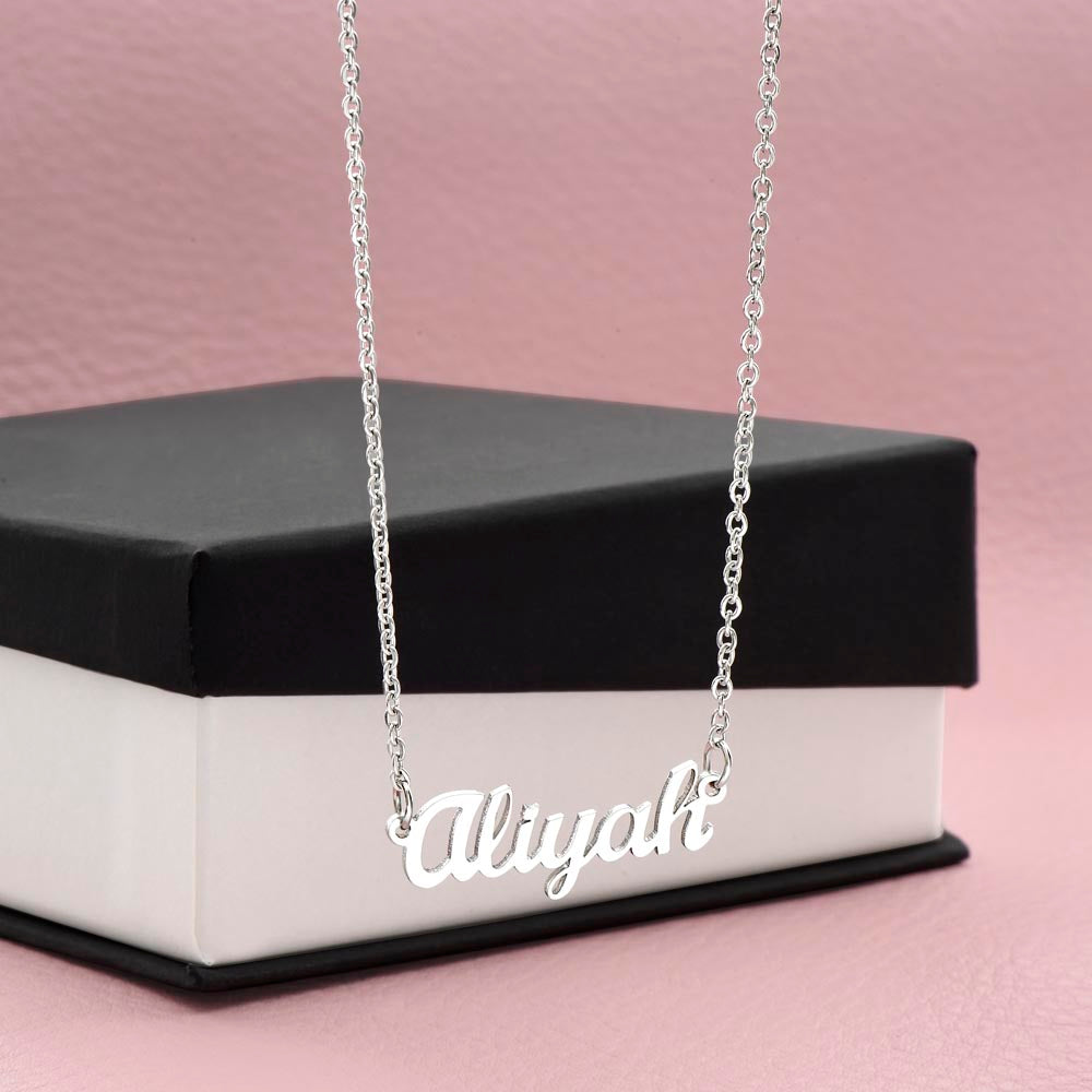 Soulmate - Such A Beautiful Life With You Personalized Name Necklace