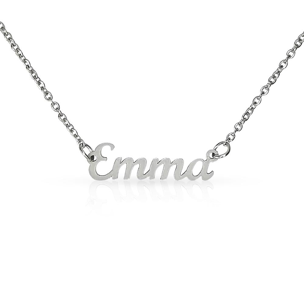 Personalized Name Necklace - Great Birthday Gift For Someone Special