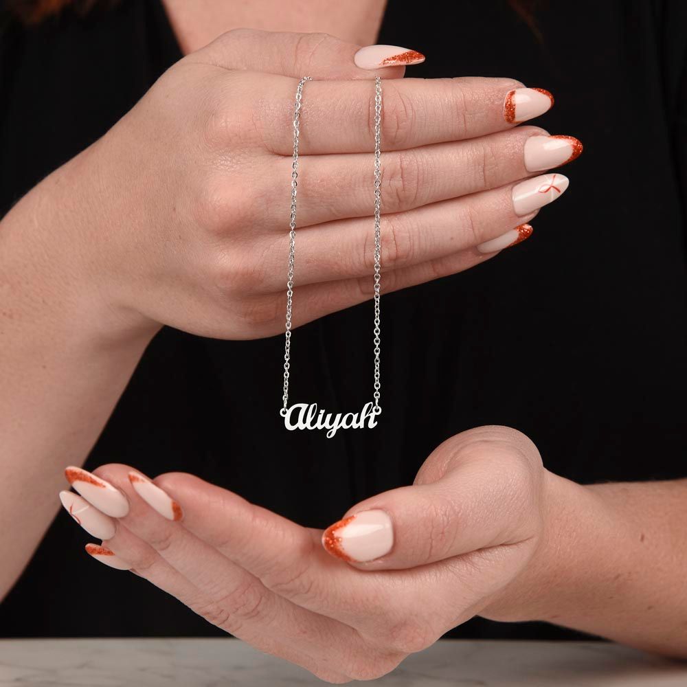 Personalized Name Necklace - Great Birthday Gift For Someone Special