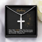 Personalized Christian Gifts, Baptism Gift Girl Religious Gifts for Women, Bible Verse Necklace, Christian jewelry, Cross Necklace