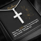 Personalized Scripture Necklace, Gift for Women Her Friend Mom Christian Jewelry Encouraging Religious
