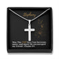 Personalized Christian Gifts, Baptism Gift Girl Religious Gifts for Women, Bible Verse Necklace, Christian jewelry, Cross Necklace