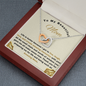 Live Laugh Love, Mother's Day Necklace, To My Beautiful Mom Necklace, Mothers Day Gift From Daughter, Mom Gift from Son, Mom Necklace