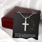 Personalized Christian Gifts, Baptism Gift Girl Religious Gifts for Women, Bible Verse Necklace, Christian jewelry, Cross Necklace