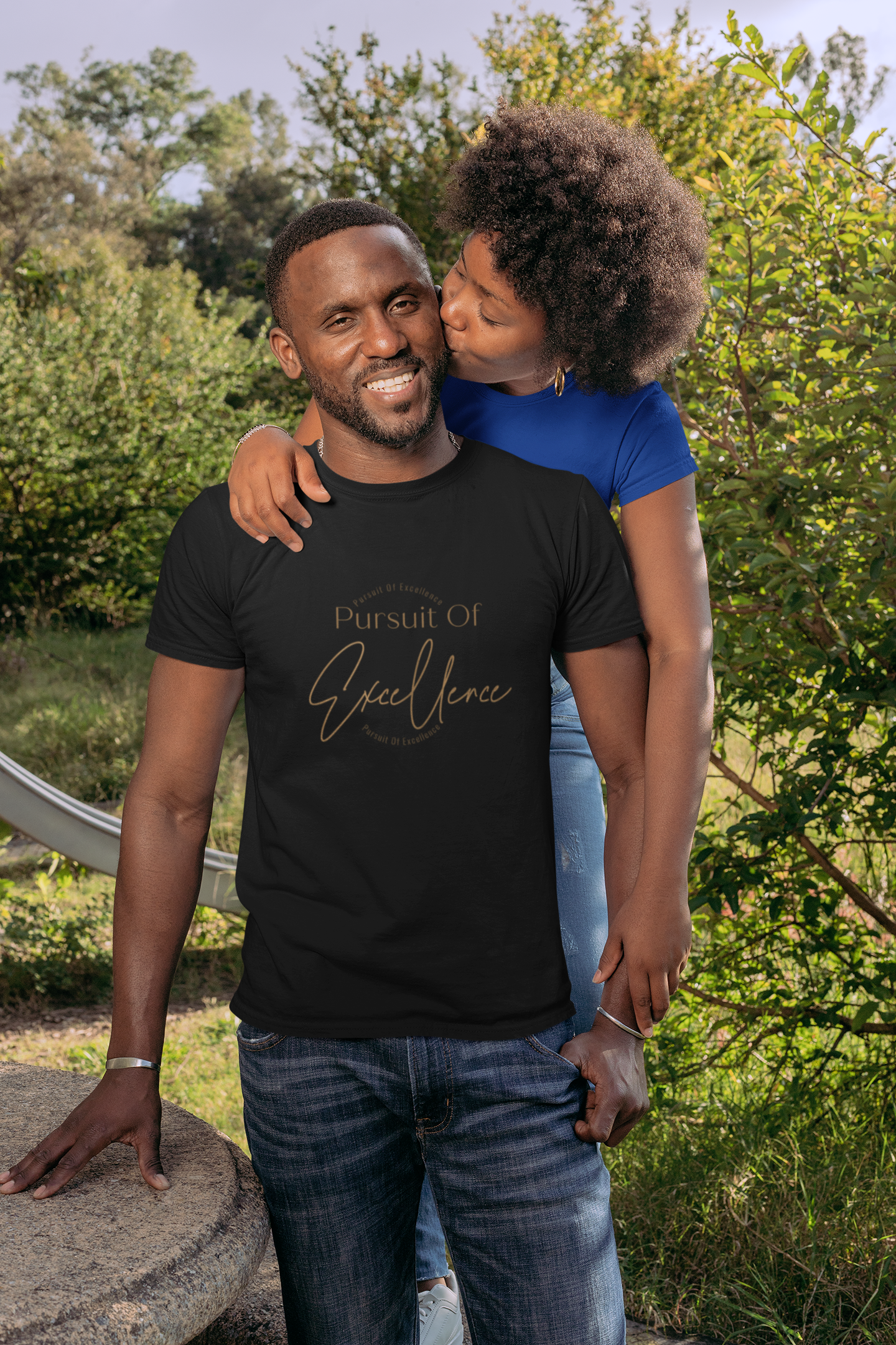 Excellence Tshirt Inspirational Shirt Positive Quote Tee For Men Gift For Women