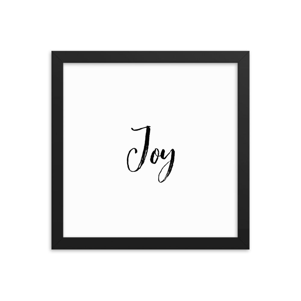 Wall Decor Art Gift Framed , Joy