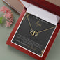 Mom Gift - To My Beautiful Mom, From Daughter 14k Solid Gold Diamond Heart Necklace For Women, Best Friend Necklace, Gift For Mom