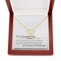 To My Beautiful Wife / Diamond Heart Necklace / 14k Gold Diamond Heart / Dainty Diamond Necklace / Wife Gift / Wife Appreciation / From Husband / Wife Birthday