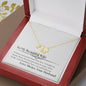 To My Beautiful Wife / Diamond Heart Necklace / 14k Gold Diamond Heart / Dainty Diamond Necklace / Wife Gift / Wife Appreciation / From Husband / Wife Birthday