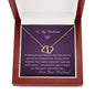 Wife -This Diamond Is Part Of Our Forever Love - Everlasting Love Necklace