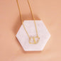 Wife -This Diamond Is Part Of Our Forever Love - Everlasting Love Necklace