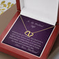 Wife -This Diamond Is Part Of Our Forever Love - Everlasting Love Necklace