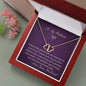 Wife -This Diamond Is Part Of Our Forever Love - Everlasting Love Necklace