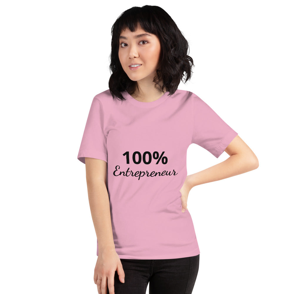 100% Entrepreneur (Unisex T-Shirt) - E2 Express
