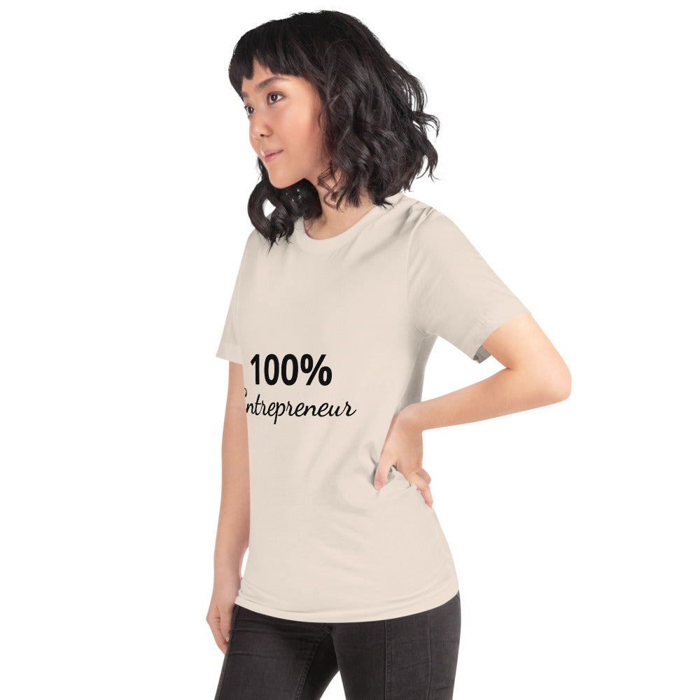 100% Entrepreneur (Unisex T-Shirt) - E2 Express