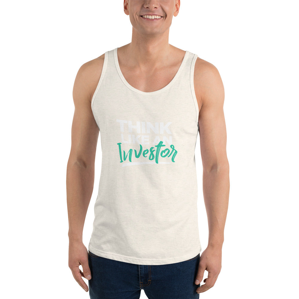 Think Like An Investor (Unisex Tank Top) - E2 Express