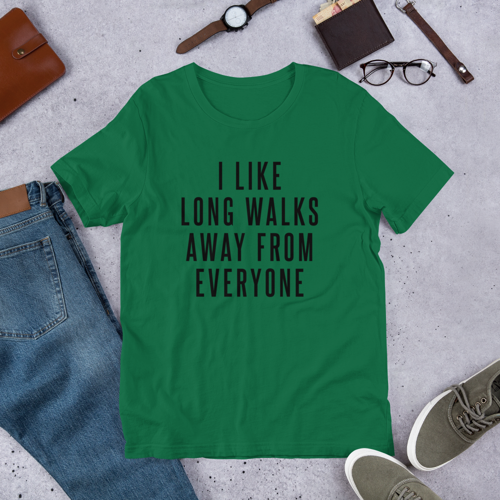 Long Walk Away From Everyone (Unisex T-Shirt) - E2 Express