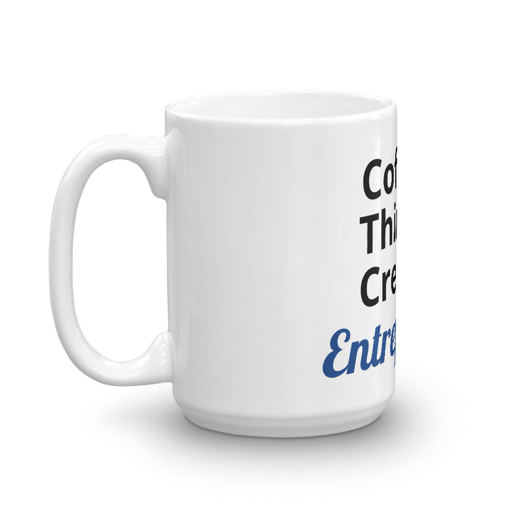 Coffee Think Create (Mug) - E2 Express