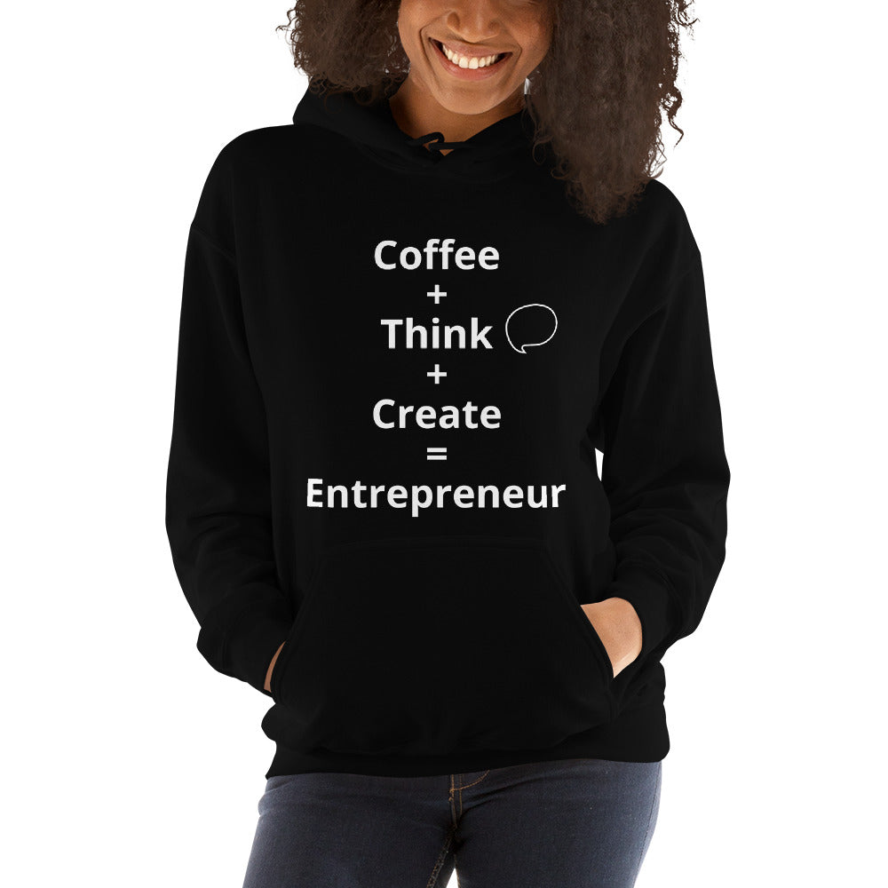 Coffee Think Create Hoodie (Unisex) - E2 Express