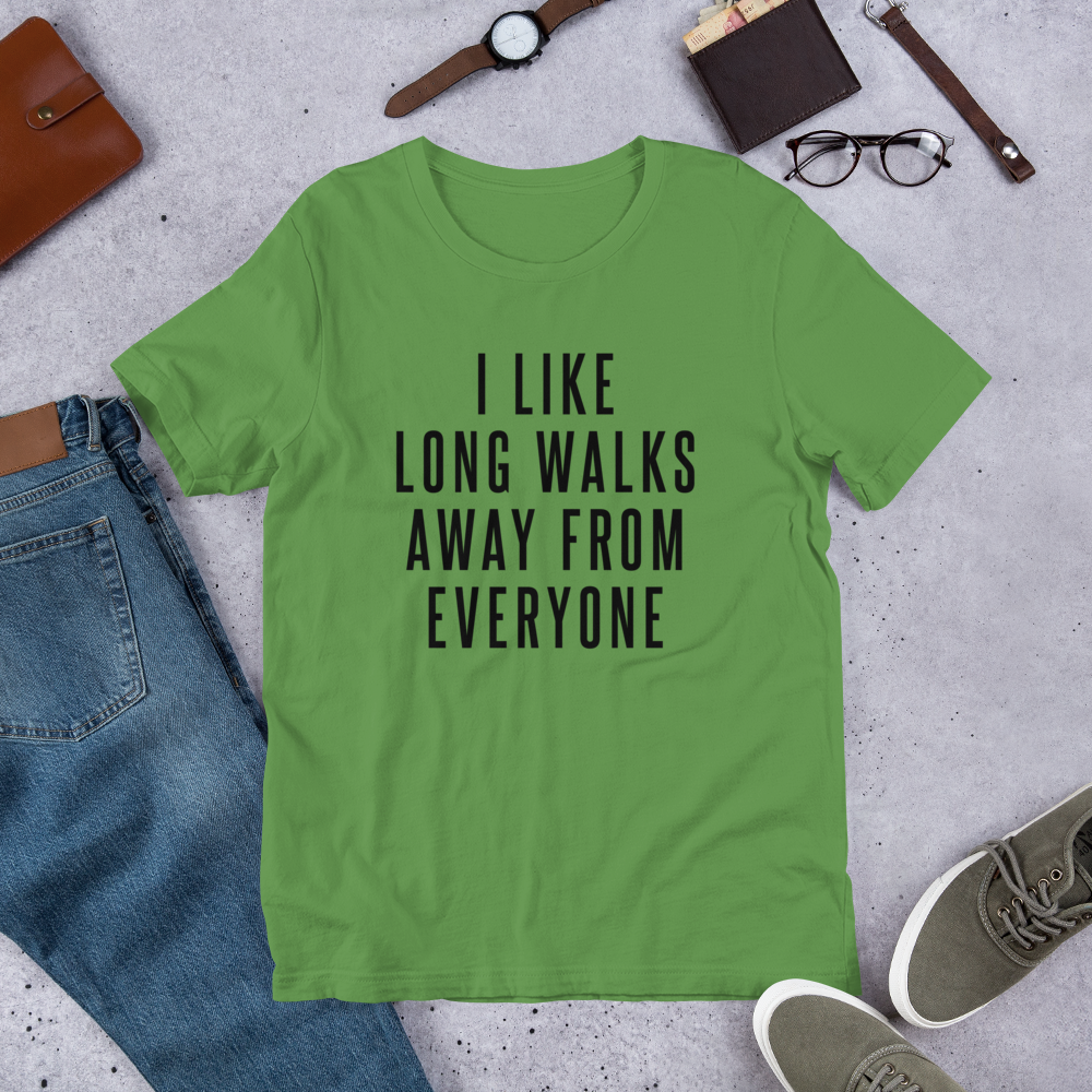 Long Walk Away From Everyone (Unisex T-Shirt) - E2 Express