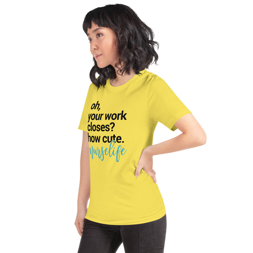 Nurse Life (Unisex T-Shirt) - E2 Express