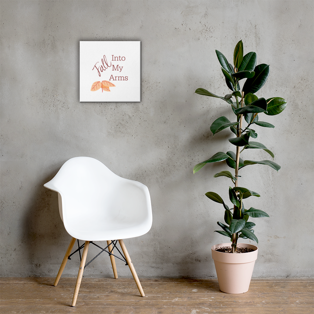 Fall Into My Arms Canvas