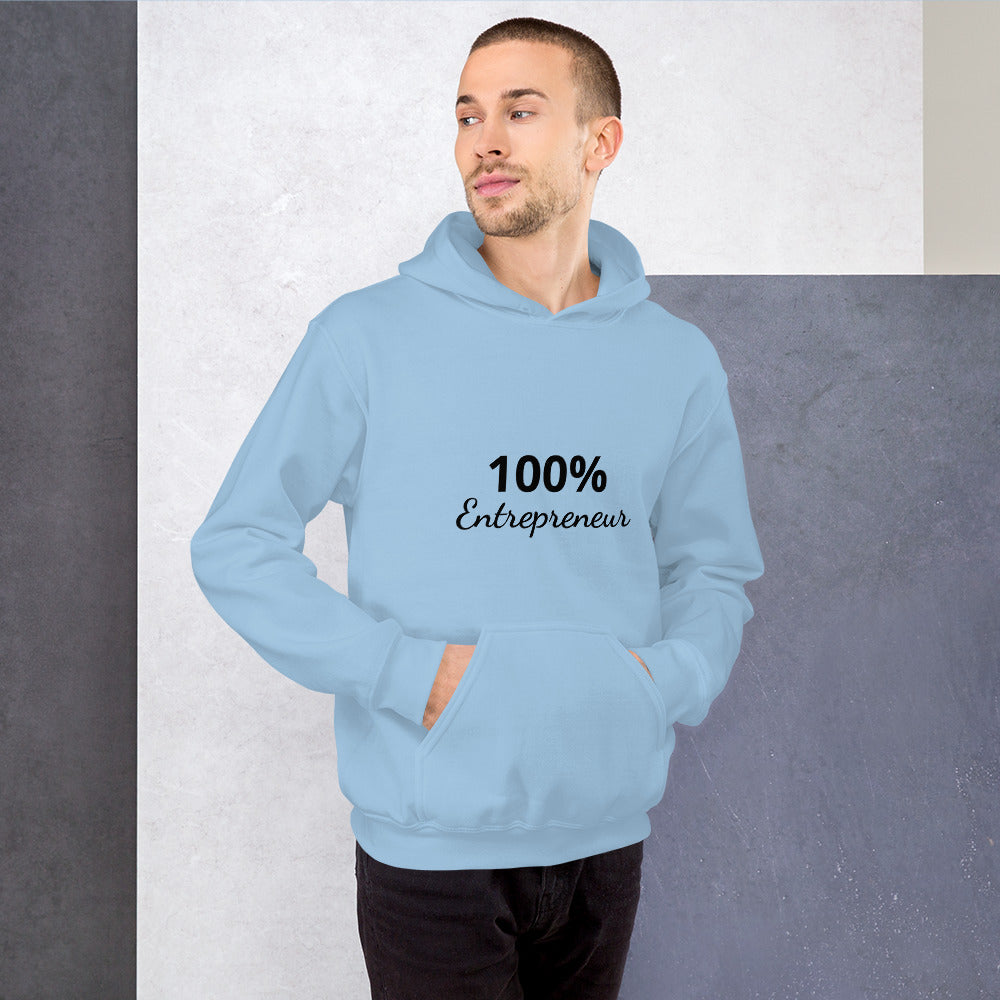 100% Entrepreneur (Unisex Hoodie) - E2 Express