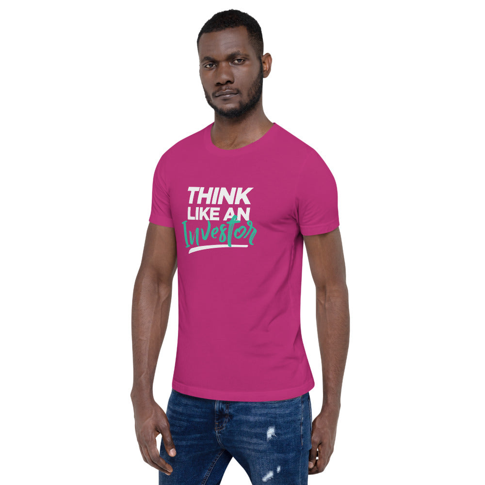 Think Like An Investor - Unisex T-Shirt - E2 Express