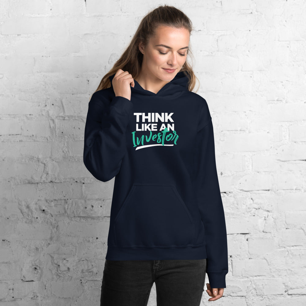 Think Like An Investor (Unisex Hoodie) - E2 Express