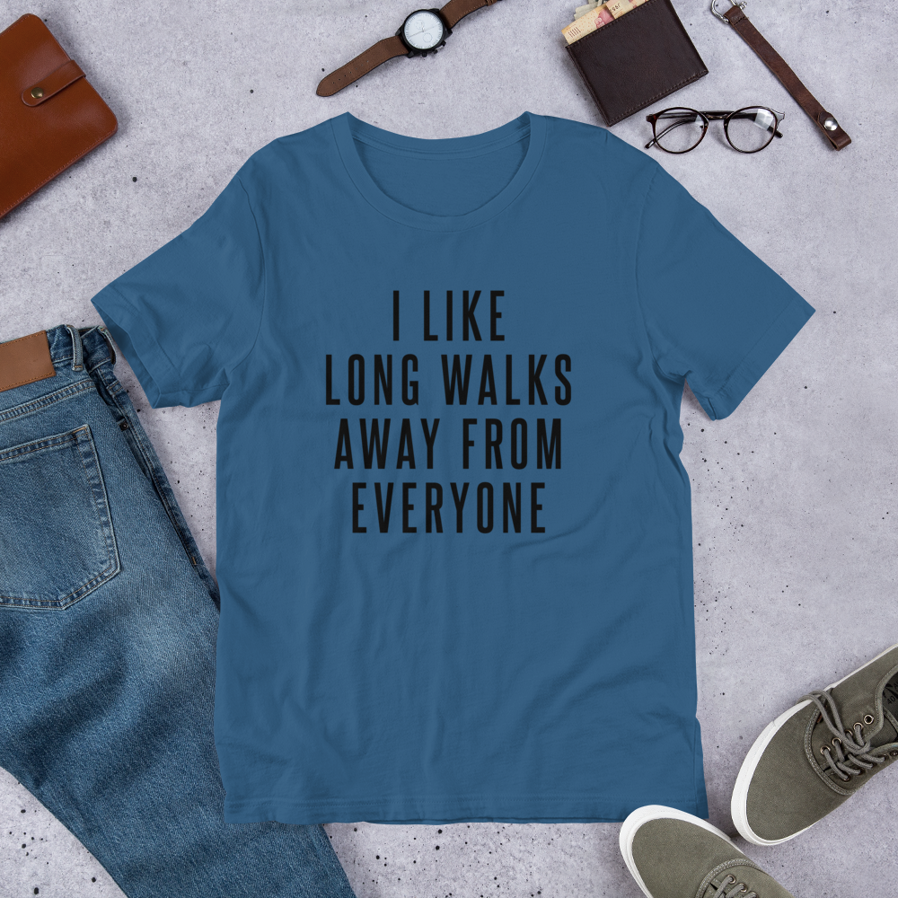 Long Walk Away From Everyone (Unisex T-Shirt) - E2 Express