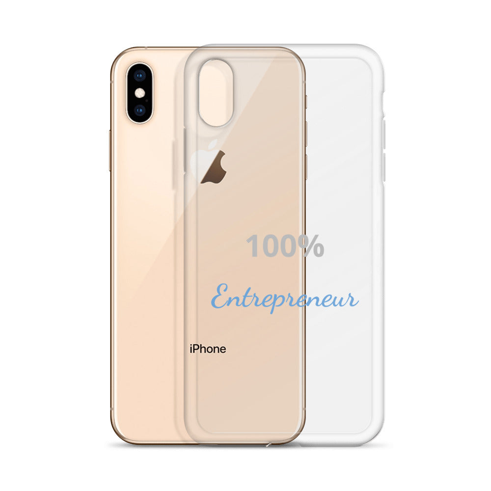 100% Entrepreneur iPhone X Case - E2 Express