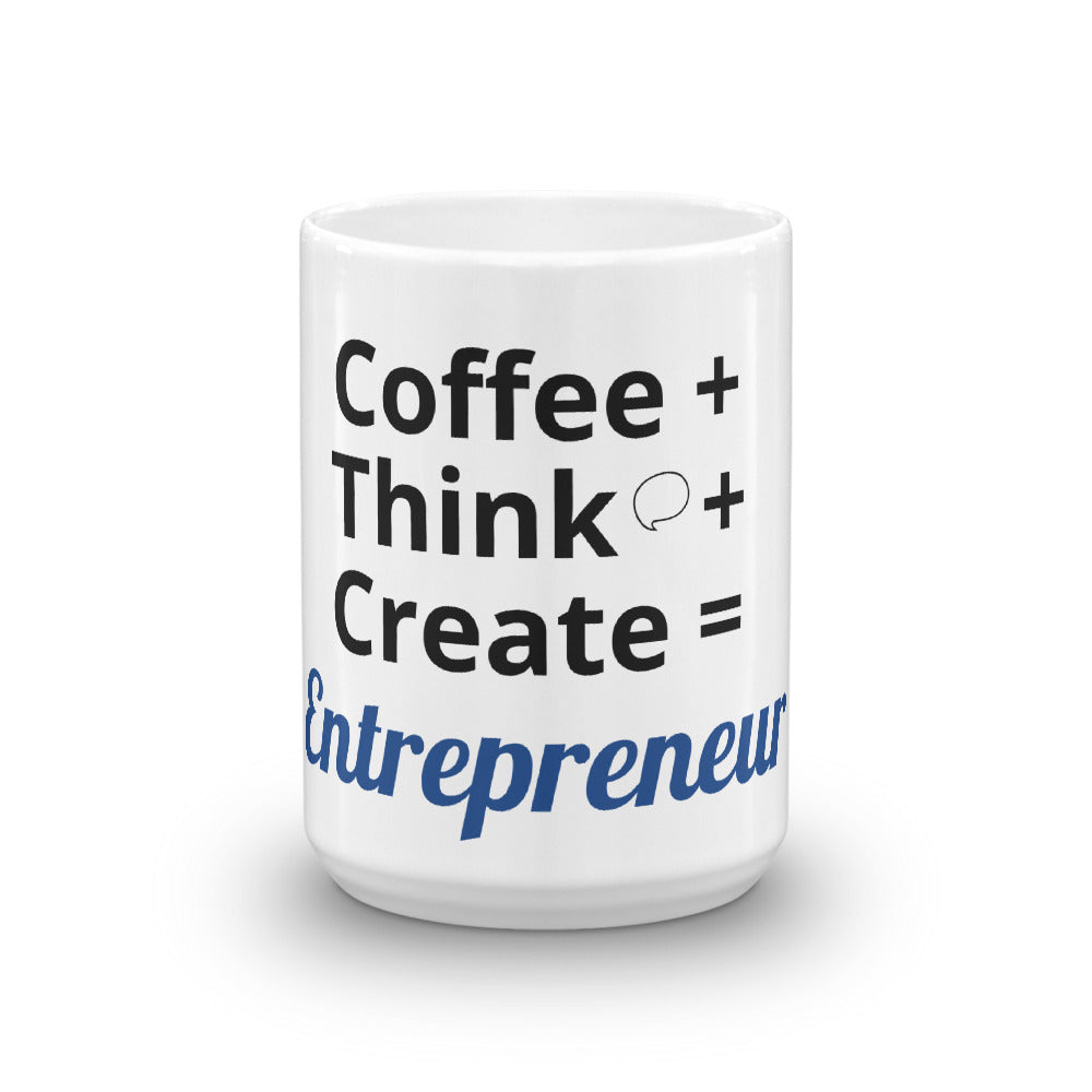Coffee Think Create (Mug) - E2 Express