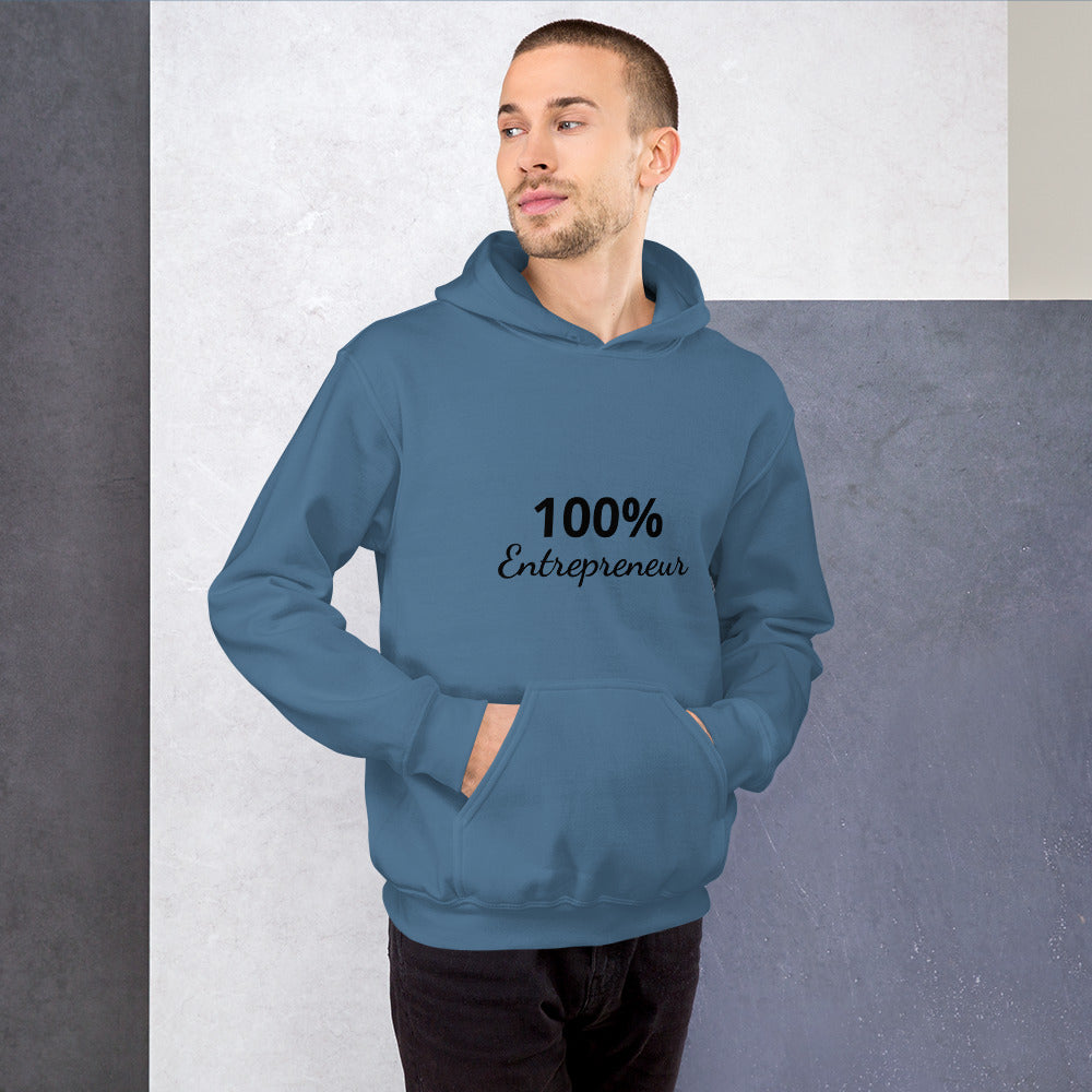 100% Entrepreneur (Unisex Hoodie) - E2 Express