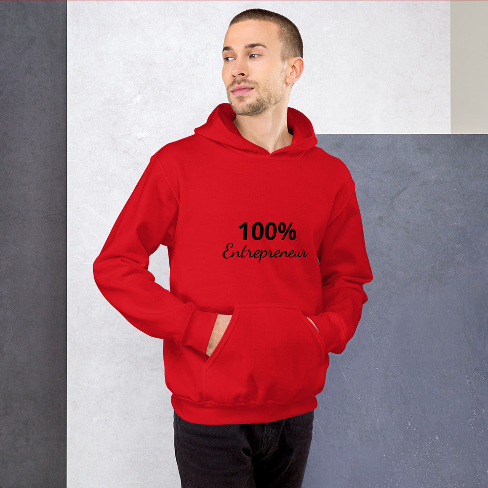 100% Entrepreneur (Unisex Hoodie) - E2 Express