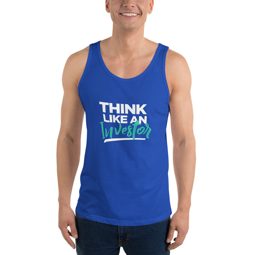 Think Like An Investor (Unisex Tank Top) - E2 Express