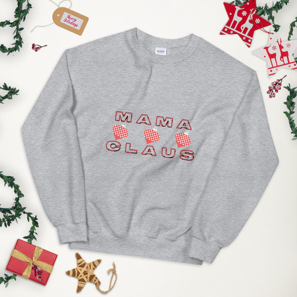 Mama Claus Sweatshirt, Mama Claus Christmas Sweater, Funny Mom Sweater, Christmas Sweater For Mom, Mom Life, Funny Holiday Sweater, Great Gift For Mom, Christmas Sweatshirt For Mom