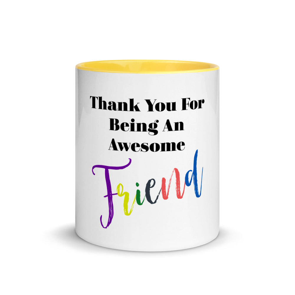 Best Seller Best Friend Gift, Thoughtful Mug with Color Inside