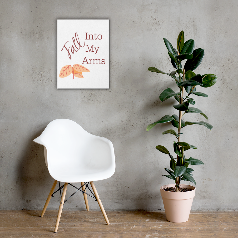 Fall Into My Arms Canvas