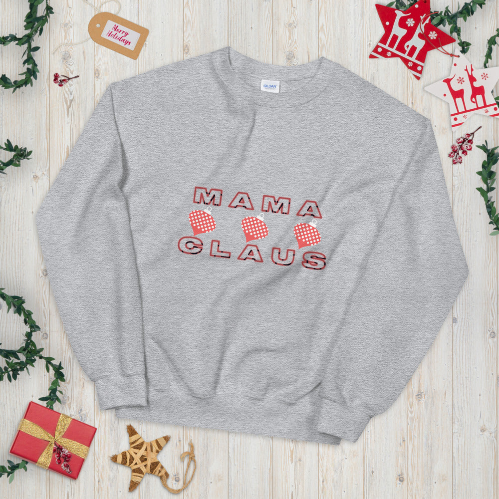 Mama Claus Sweatshirt, Mama Claus Christmas Sweater, Funny Mom Sweater, Christmas Sweater For Mom, Mom Life, Funny Holiday Sweater, Great Gift For Mom, Christmas Sweatshirt For Mom