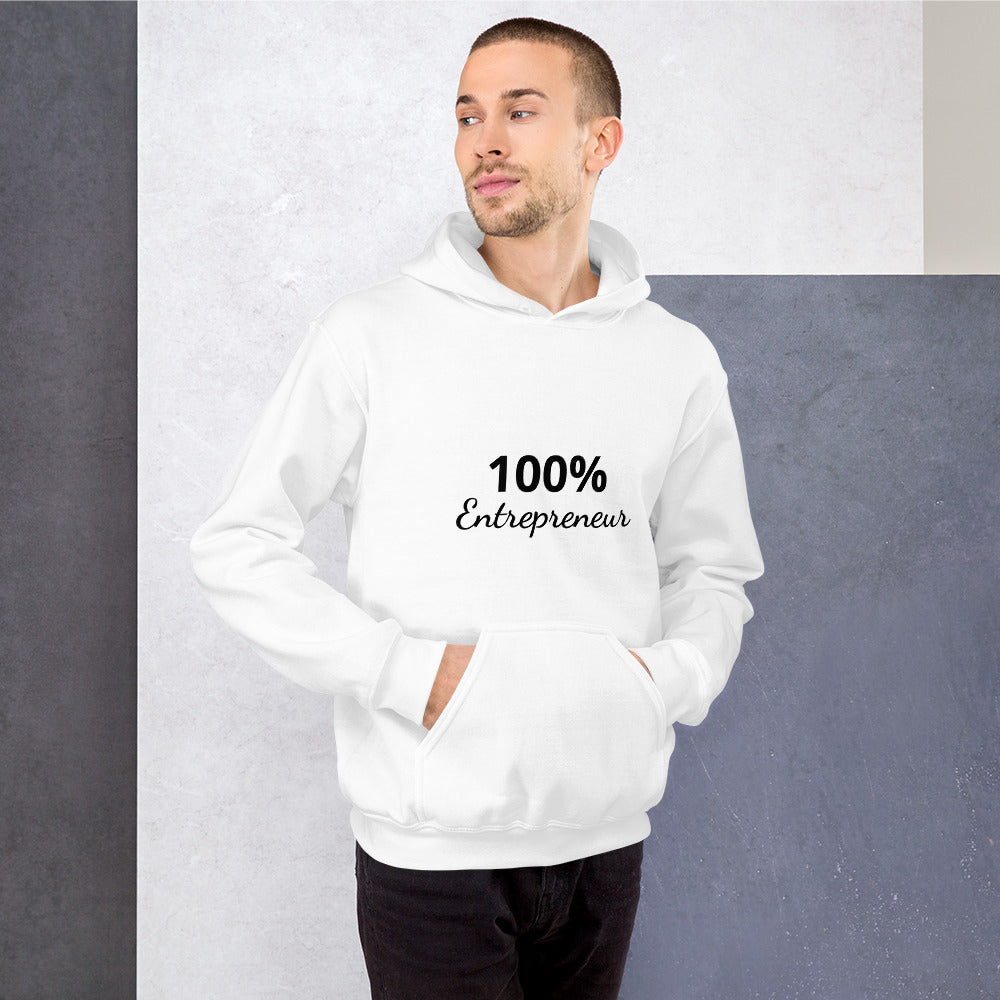 100% Entrepreneur (Unisex Hoodie) - E2 Express